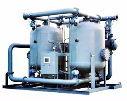 決定壓縮空氣后處理選擇的數據